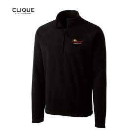 Clique Summit Performance Fleece Half Zip Mens Pullover Jacket. MQO00027