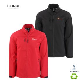Clique Tempest Waterproof Full Zip Mens Softshell Jacket. MQO00078