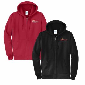 Adult Full-Zip Hooded Sweatshirt. PC78ZH