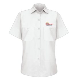 Ladies' Short Sleeve Work Shirt. SP23