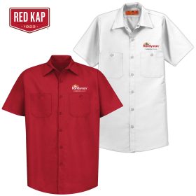 Red Kap&reg; Short Sleeve Work Shirt.  SP24