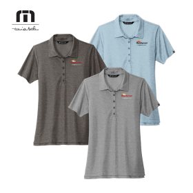 TravisMathew Ladies Oceanside Heather Polo. TM1WW002