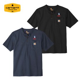 Carhartt&reg; Short Sleeve Henley T-Shirt CTK84
