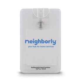 NEIGHBORLY - Hand Sanitizer Spray (Lots of 150). CCS101, White