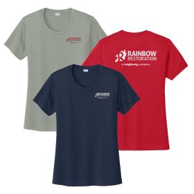Ladies' Short Sleeve Wicking Tee. LST350 - DF/LC/FB