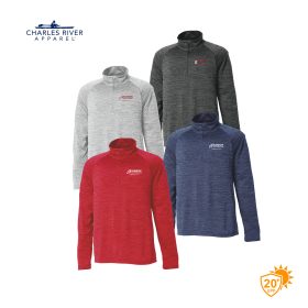 CR Men's Space Dye Performance Pullover. 9763 - DF/LC