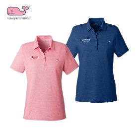 Vineyard Vines Ladies' Edgartown Pique Polo. G001189 - EMB/RC