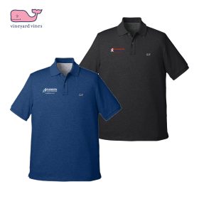 Vineyard Vines Men's Edgartown Pique Polo. G011147 - EMB/RC