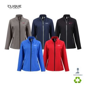 Clique Temp Eco Stretch Full Zip Womens Softshell Jacket - LQO00068