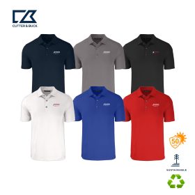 Cutter & Buck - Eco Stretch Recycled Men' s Polo. MCK01236 - DF/LC
