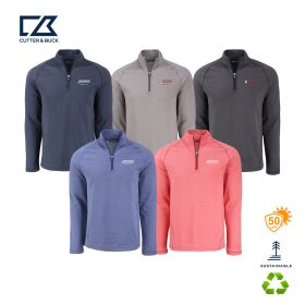 C&B Peshastin Fleece Recycled Men's Half Zip Pullover. MCK01325