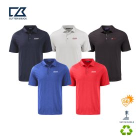 C & B Men's Coastline Eco Recycled Polo. MCK01327 - DF/LC