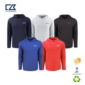 C&B Men's Coastline Eco Recycled Hooded Shirt. MCK01330 - DF/LC