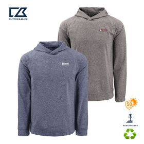 C&B Adapt Knit Recycled Mens Heathered Hooded Pullover. MCK01341