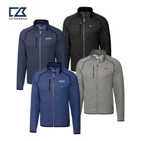 Cutter & Buck Mainsail Sweater-Knit Mens Full Zip Jacket. MCO00050