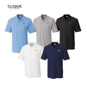 Clique® Addison Cotton Short Sleeve Men's Polo. MQK00084