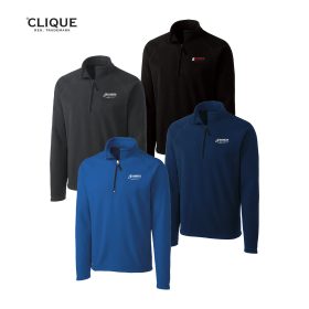 Clique Summit Performance Fleece Half Zip Mens Pullover Jacket. MQO00027