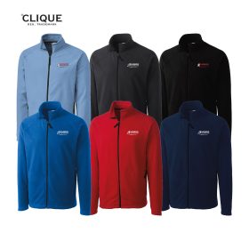 Clique Summit Performance Fleece Full Zip Mens Jacket. MQO00028