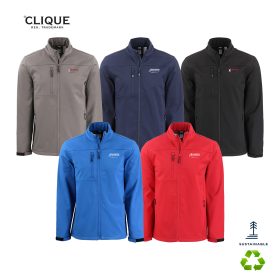 Clique Tempest Waterproof Full Zip Mens Softshell Jacket. MQO00078
