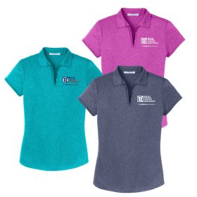 Ladies' Trace Heather Polo. L576