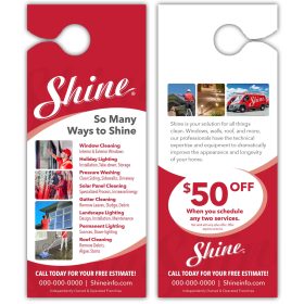 Door Hangers 4.5 X 11 - All Services