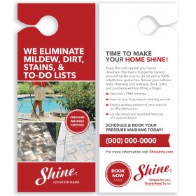 Door Hangers 3.5 X 8.5 - Pressure Washing Services 