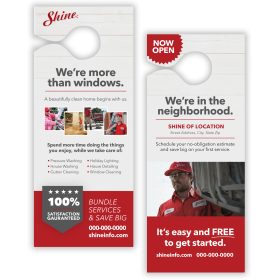 Door Hangers 3.5 X 8.5  - Grand Opening 