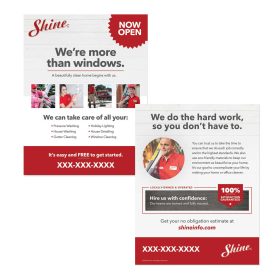 Grand Opening Flyers 8.5"X 11" (Lots of 25)