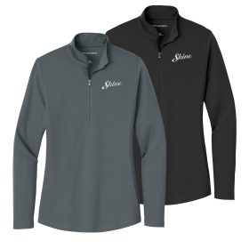 Ladies' Dry Zone® UV Micro-Mesh 1/4-Zip. LK112