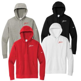 Nike Club Fleece Sleeve Swoosh Pullover Hoodie - DF/LC