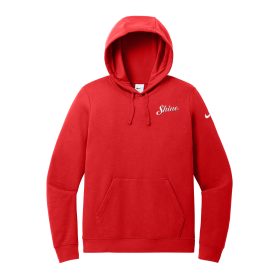 Nike Ladies' Club Fleece Sleeve Swoosh Pullover Hoodie  NKFD9889
