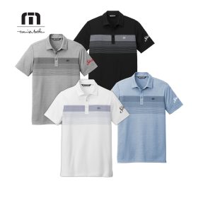 TravisMathew Coastal Chest Stripe Polo TM1MY402 - EMB/LS