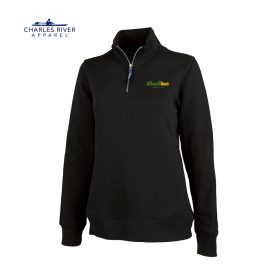 CR Ladies' Crosswind Quarter Zip Sweatshirt. 5459 - DF/LC
