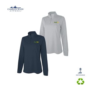 Ladies' Eco-Logic 1/4 Zip Pullover. 5468 - DF/LC