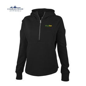 CR Ladies' Willow Scallop Hem Hoodie. 5527 