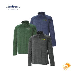 CR Men's Space Dye Performance Pullover. 9763 - DF/LC