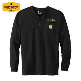 Carhartt&reg; Long Sleeve Henley T-Shirt. CTK128