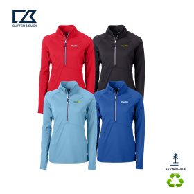 C&B Adapt Eco Knit Stretch Recycled Ladies Half Zip Pullover. LCK00128 - DF/LC