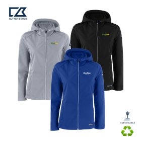 C&B Ladies' Evoke Eco Softshell Recycled Full Zip . LCO00066