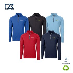 C&B Adapt Eco Knit Stretch Recycled Men's Quarter Zip Pullover. MCK01143