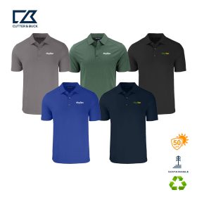 Cutter & Buck - Eco Stretch Recycled Men' s Polo. MCK01236 - DF/LC