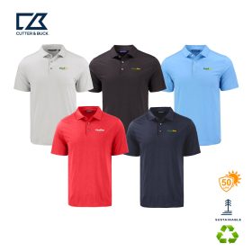 C & B Men's Coastline Eco Recycled Polo. MCK01327 - DF/LC
