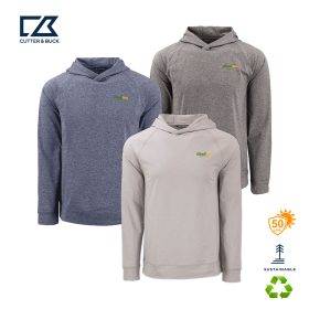 C&B Adapt Knit Recycled Mens Heathered Hooded Pullover. MCK01341