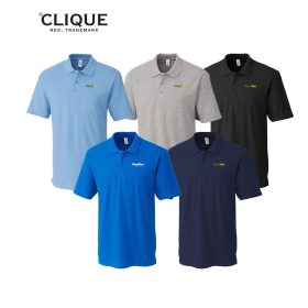 Clique® Addison Cotton Short Sleeve Men's Polo. MQK00084