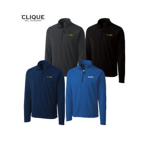 Clique Summit Performance Fleece Half Zip Mens Pullover Jacket. MQO00027