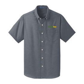 Men's Short Sleeve Oxford Shirt. S659