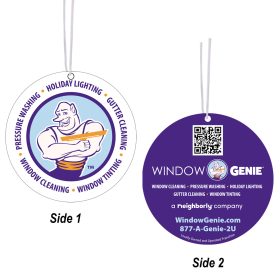 Custom Shape Paper Air Freshener (LOTS OF 150). PACA001