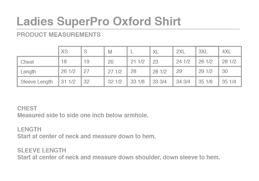 Sizing Chart